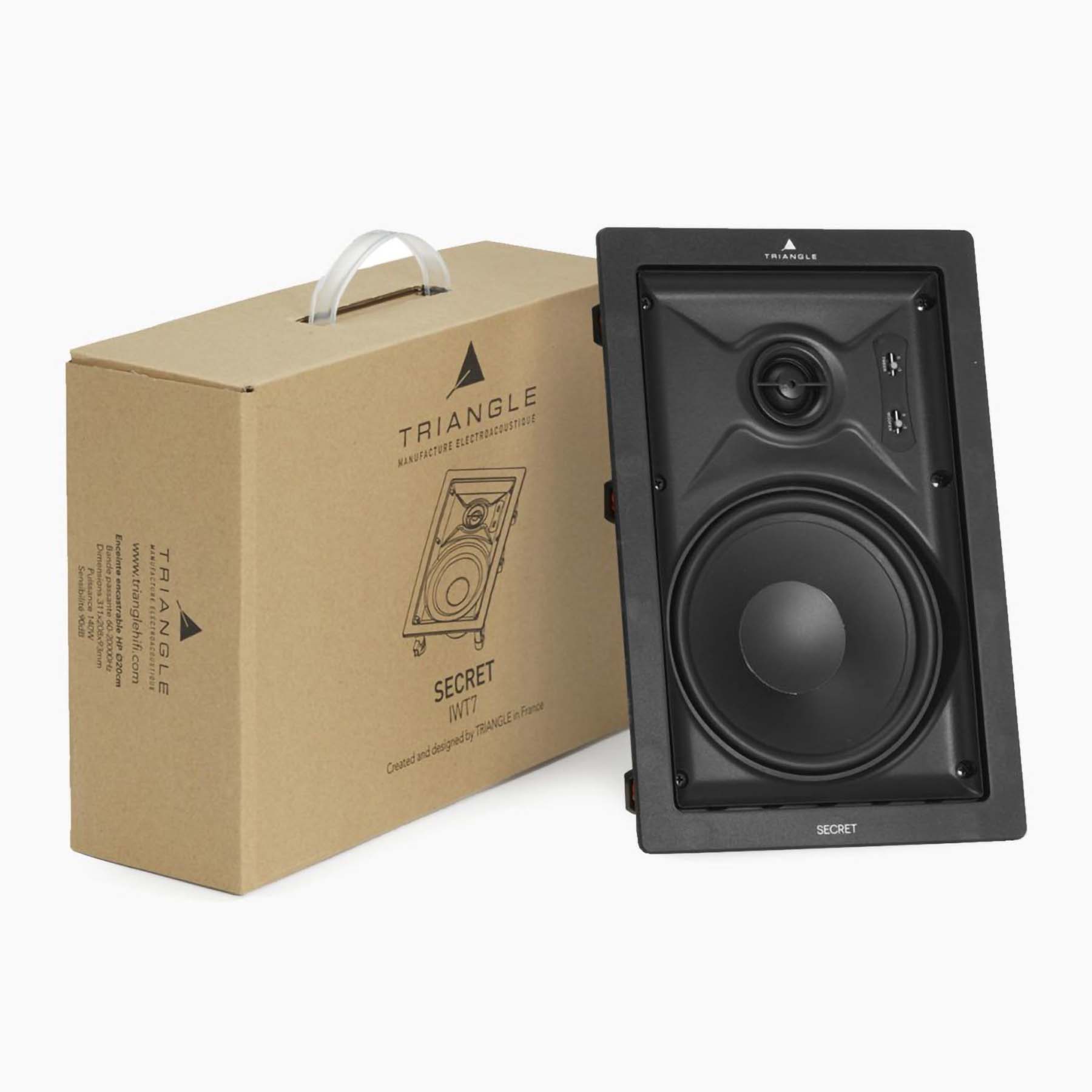 TRIANGLE Secret IWT7 6.5-Inch In-Wall Speakers (pair)