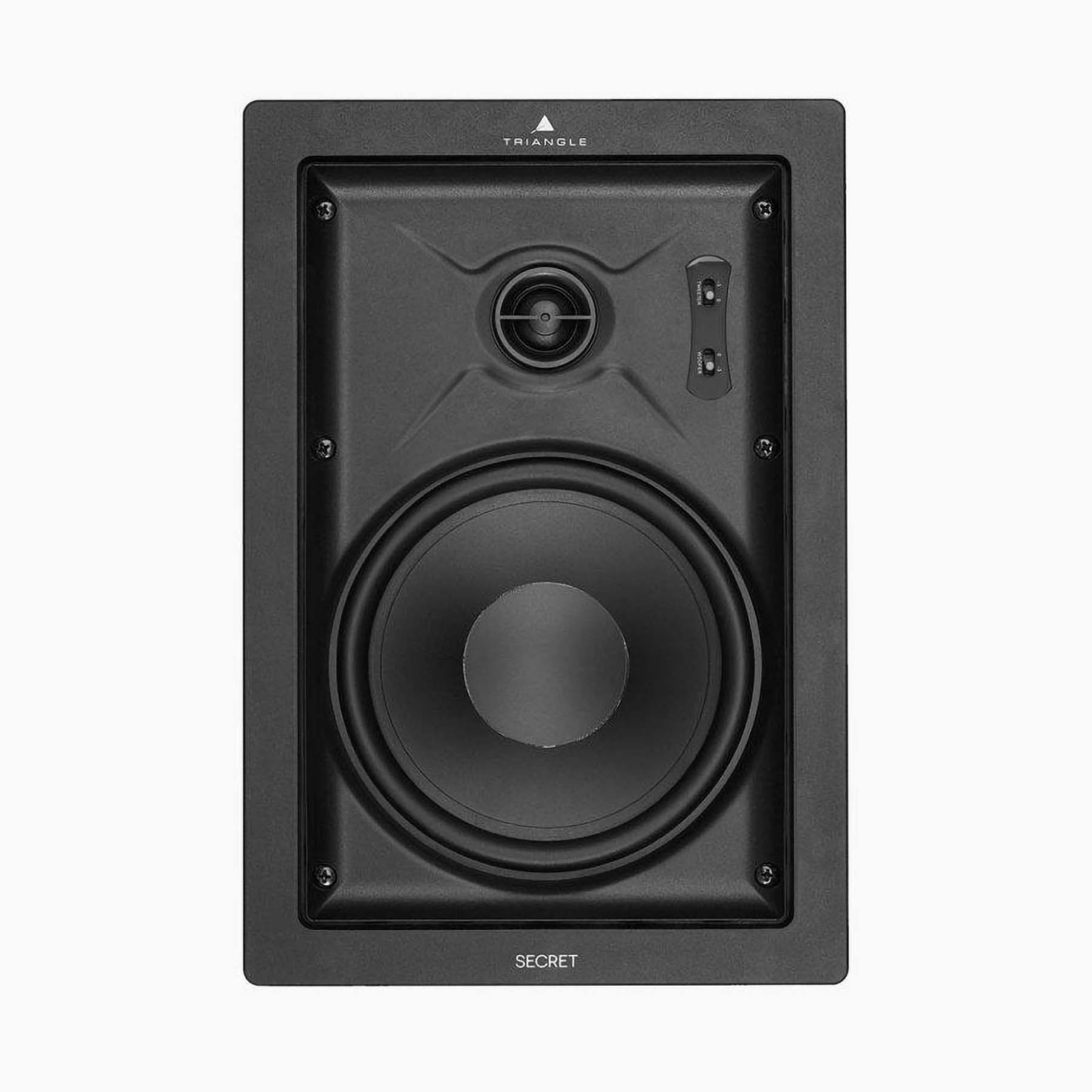 TRIANGLE Secret IWT8 8-Inch Rectangular In-Wall Speakers (pair)