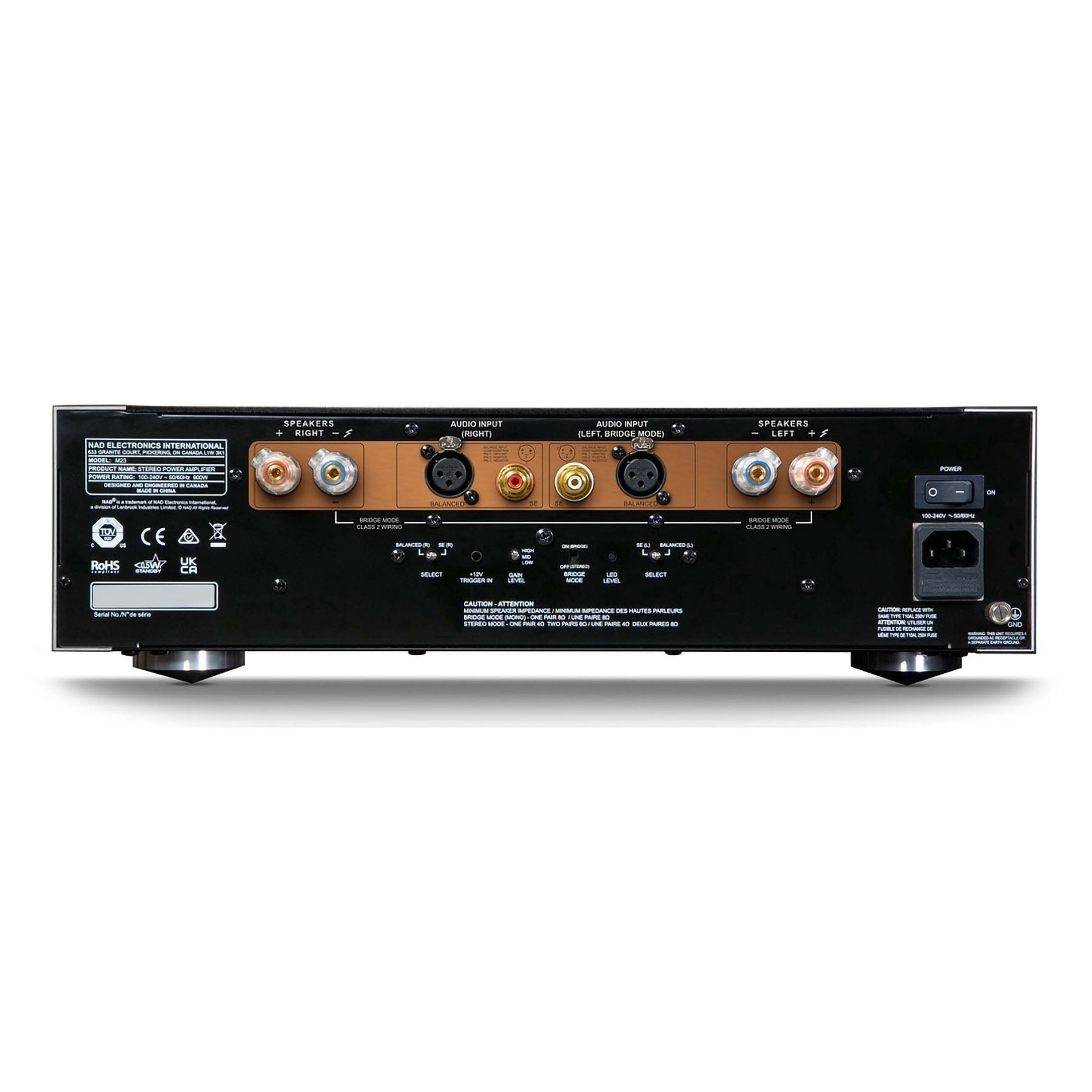 NAD Masters M23 Hybrid Digital Stereo Power Amplifier