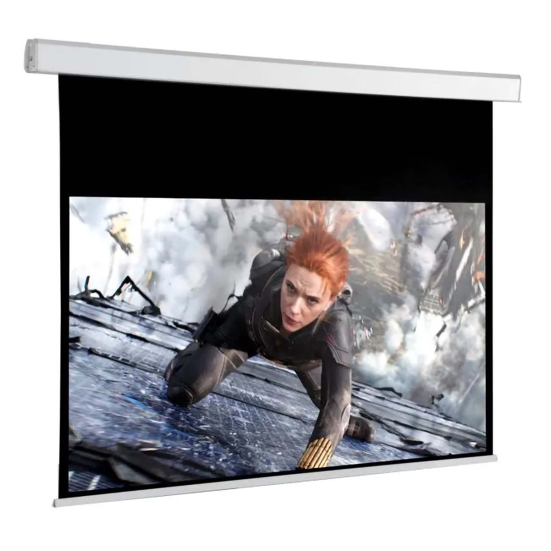 Encore Screens 16:9 CineMotion Stealth - Motorised In Ceiling with RF & Wall Control