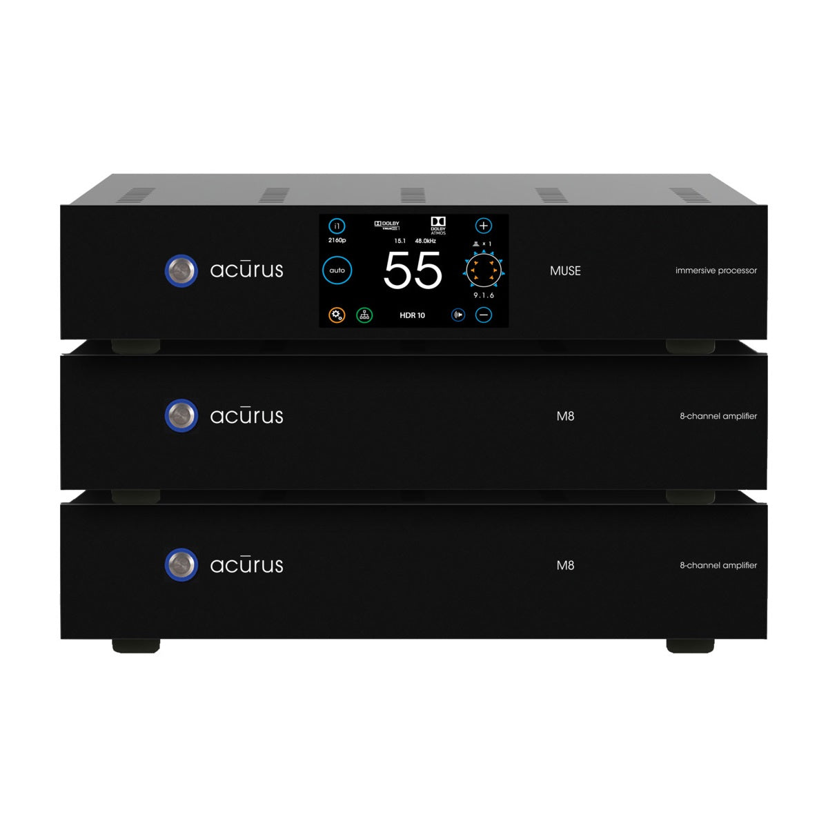 Acurus M8 8-channel 200W Class D Power Amplifier