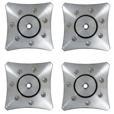 Quadraspire Floor Protectors and Castors (set of 4)
