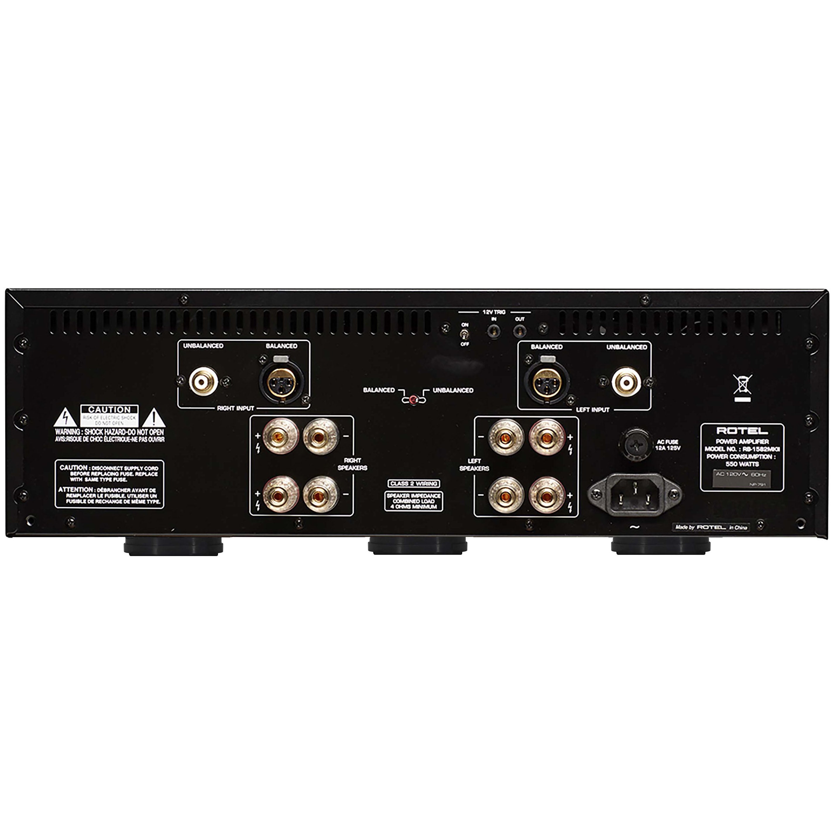 Rotel RB-1582 MK II Stereo Power Amplifier
