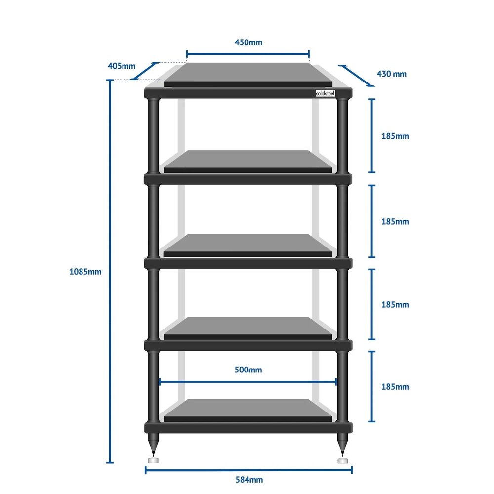 Solidsteel S5-5 Hi-Fi Rack