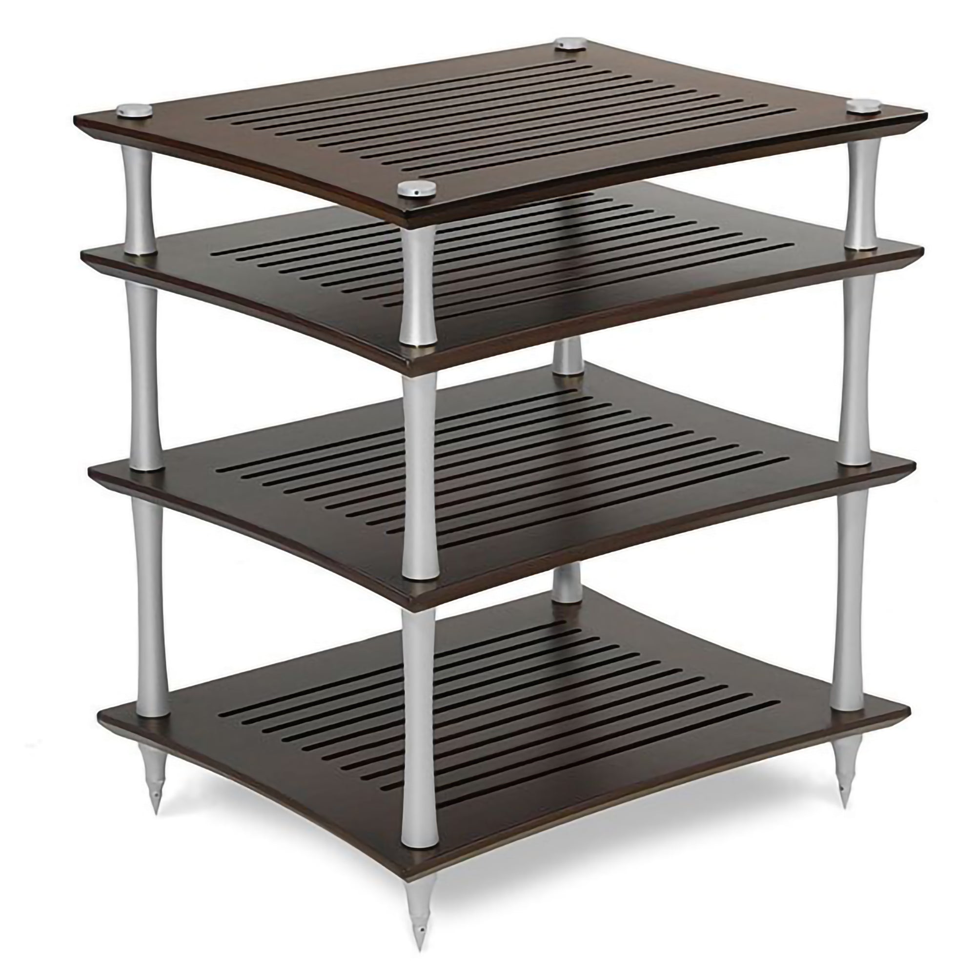 Quadraspire SVTL Bamboo 4-tier Hi-Fi Rack (SV32 Leg diameter)