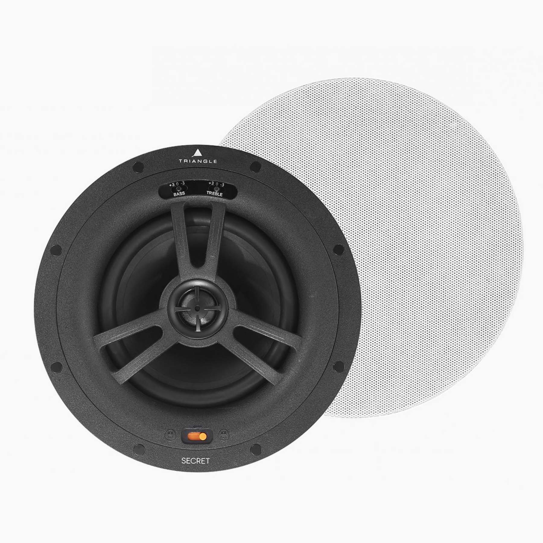 TRIANGLE Secret EMT7 "Easy Mounting" 6.7-inch In-Ceiling Flush-Mount Speakers (pair)