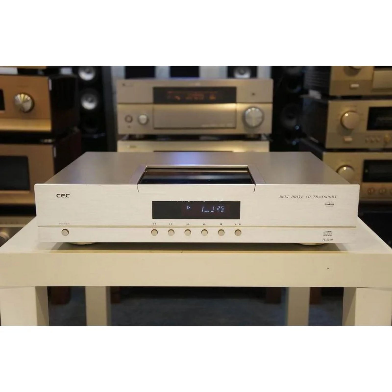 Trade-in CEC TL 5100 Belt Drive CD Transport (champagne)