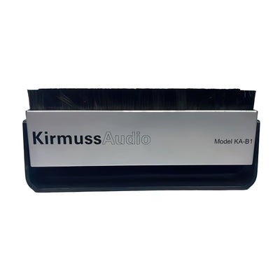 Kirmuss Audio KA-B1 Combination Two-In-One Carbon Fibre Brush with Parastatic Felt Brush