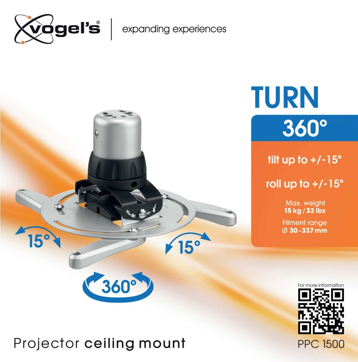 Vogel's PPC 1500 Projector ceiling mount