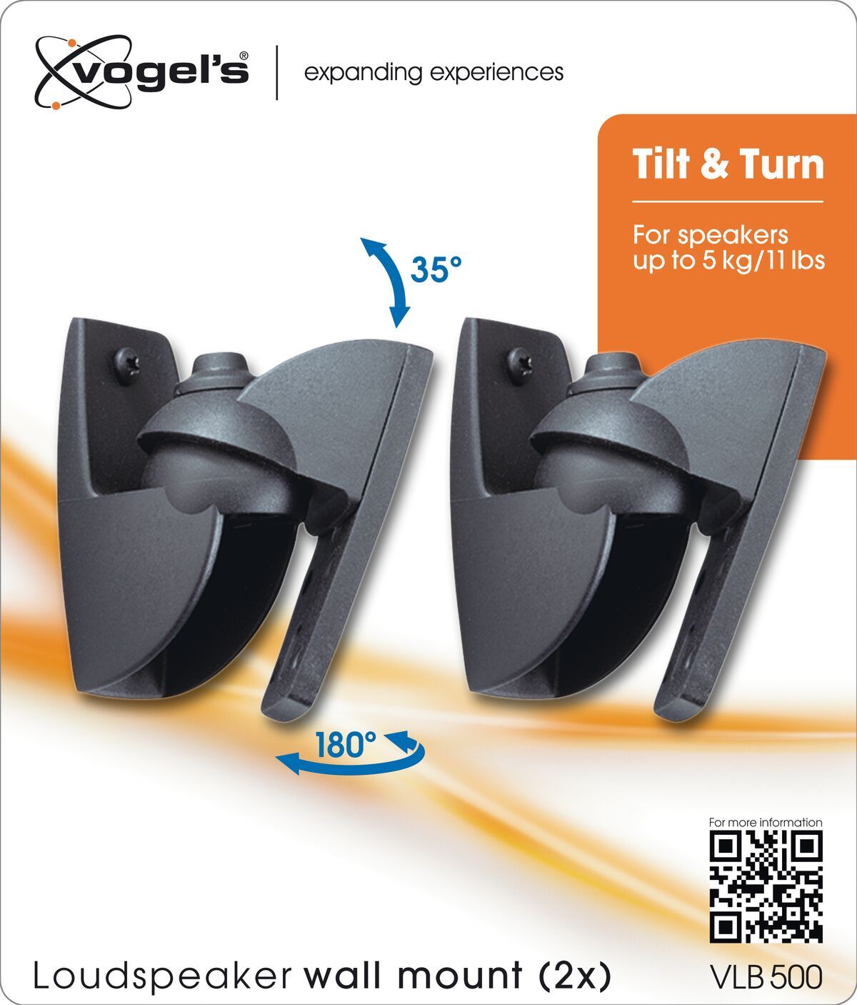 Vogel's VLB 500 Speaker wall mount (pair)