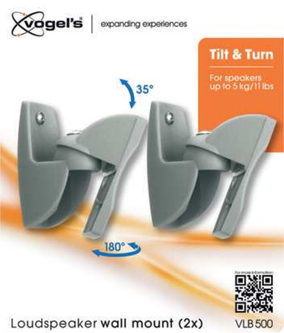 Vogel's VLB 500 Speaker wall mount (pair)