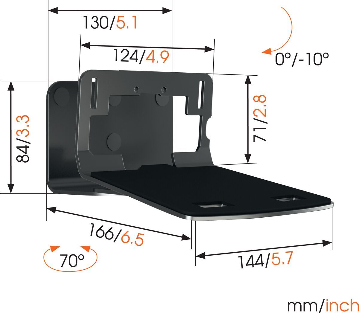 Vogel's SOUND 3205 Speaker wall mount