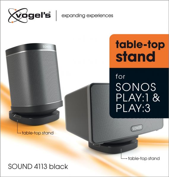Vogel's SOUND 4113 Table-top Speaker Stand for Sonos One & Play:1, Play:3