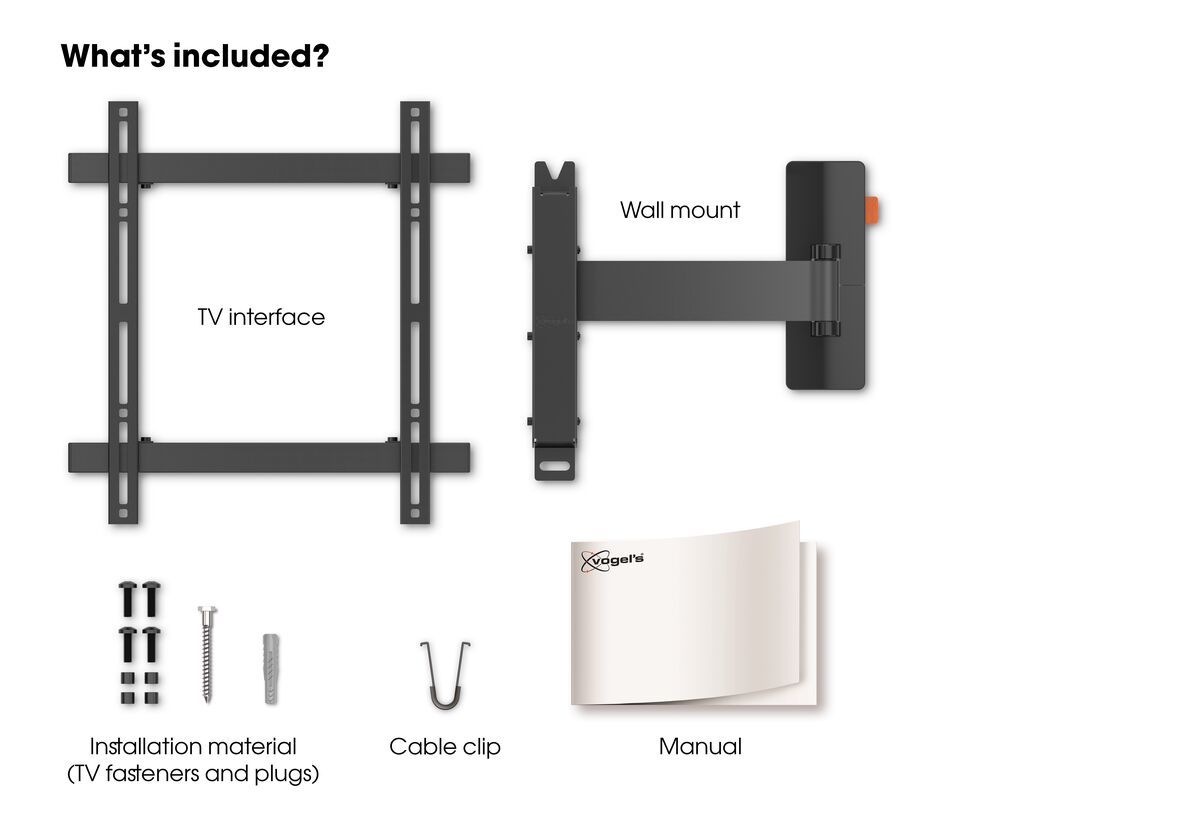 Vogel's WALL 3325 Full-Motion TV Wall Mount