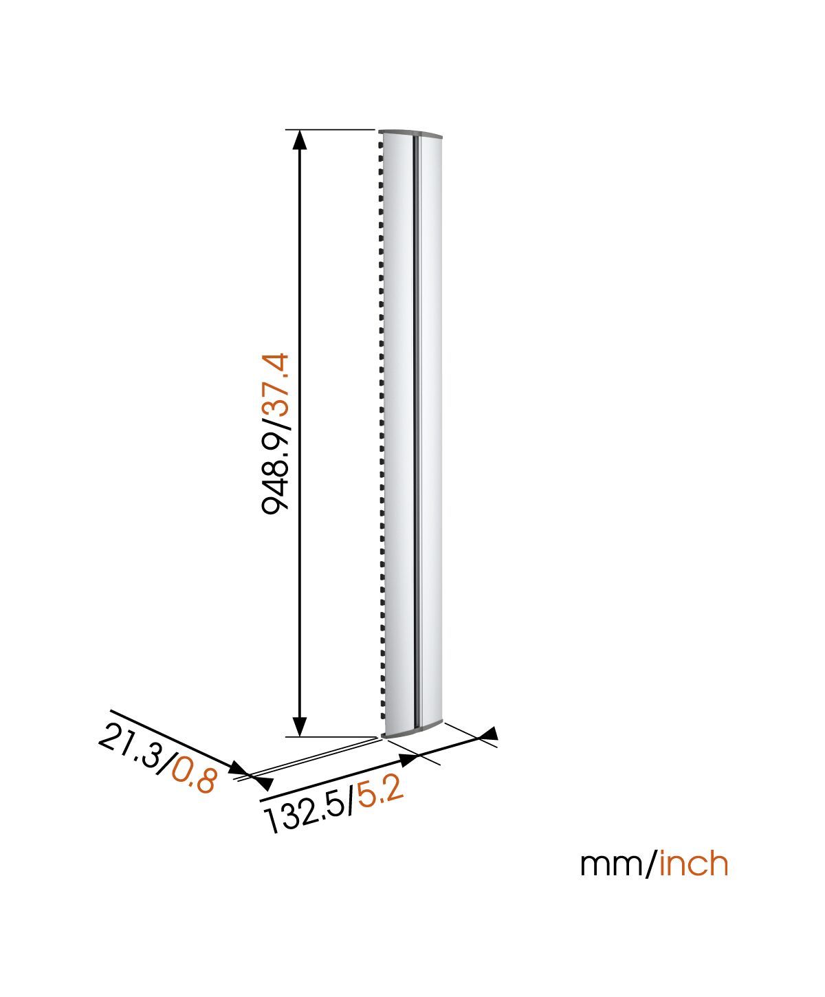 Vogel's CABLE 10 - Cable Column System (94 cm/64 cm)