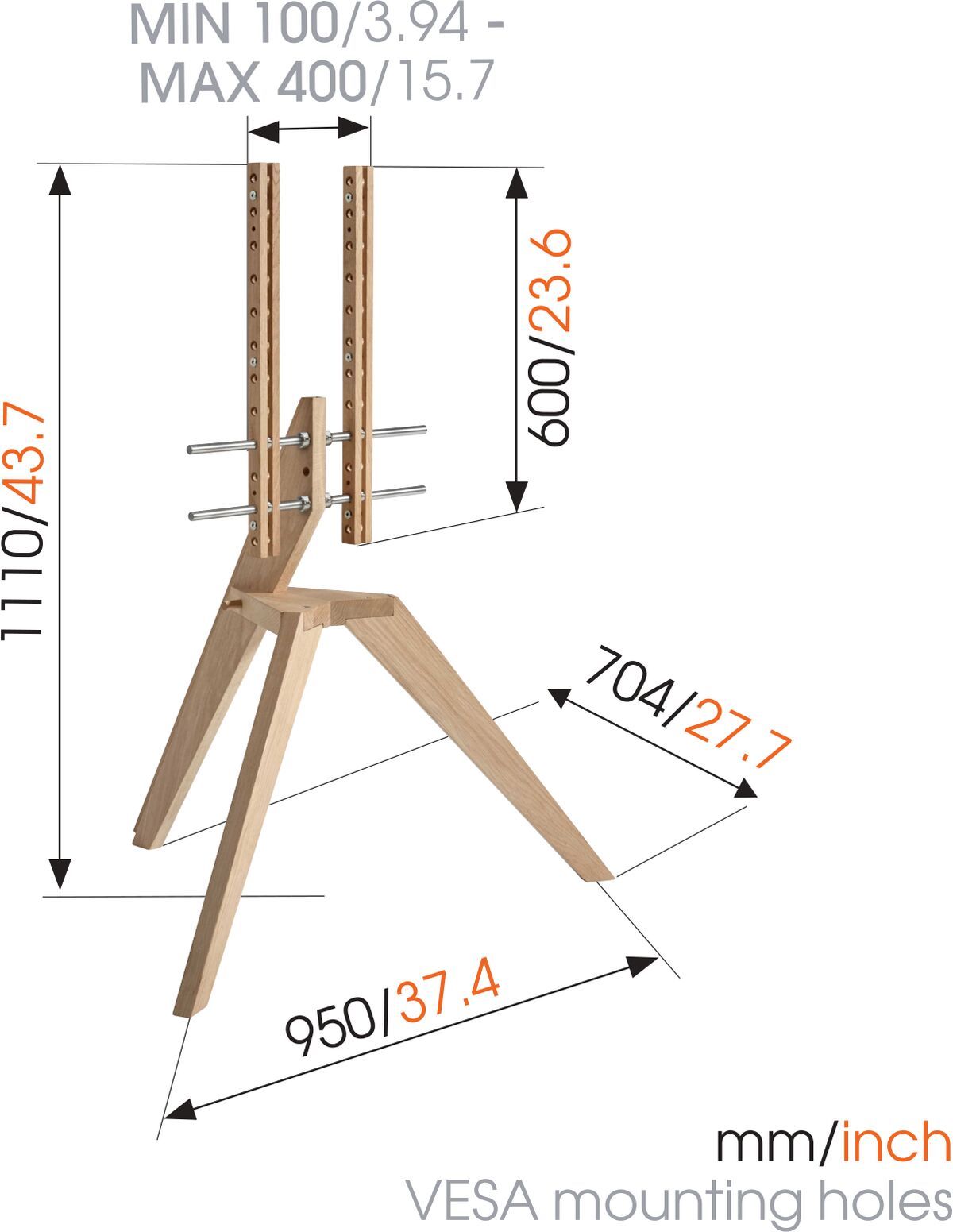 Vogel's NEXT OP1 TV Floor Stand