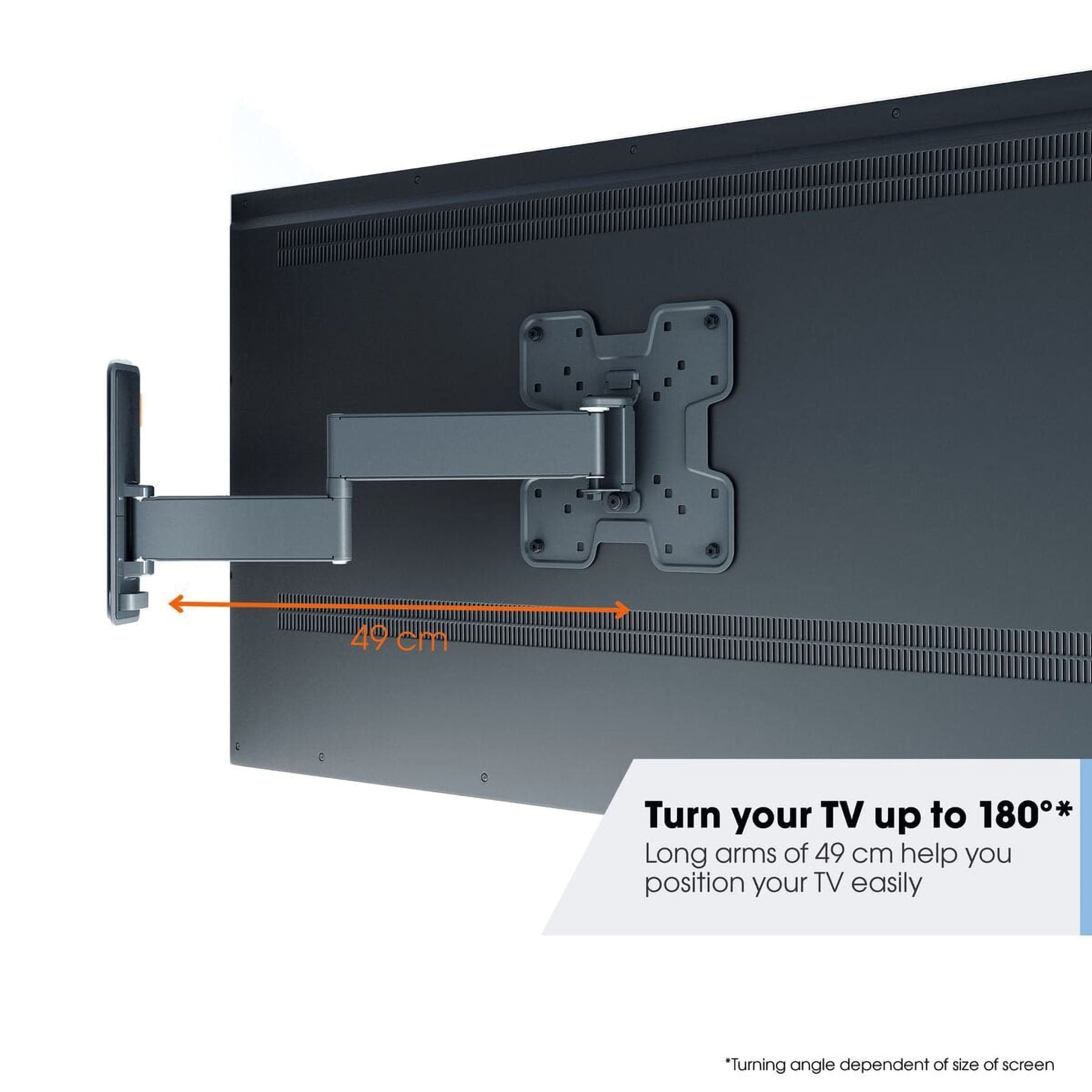 Vogel's TVM 3245 Full-Motion TV Wall Mount (black)