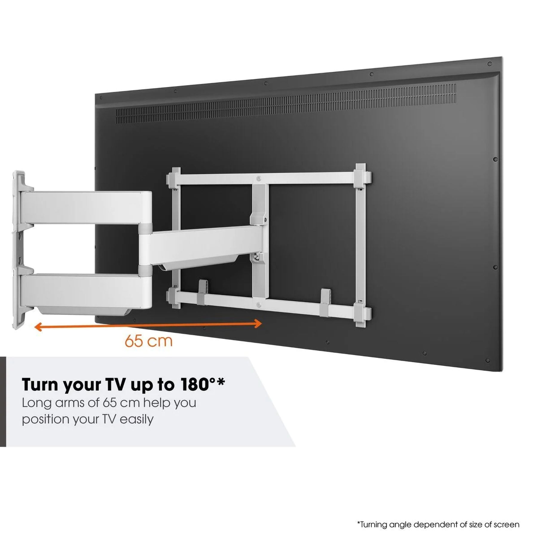 Vogel's TVM 5645 Full-Motion TV Wall Mount (white)