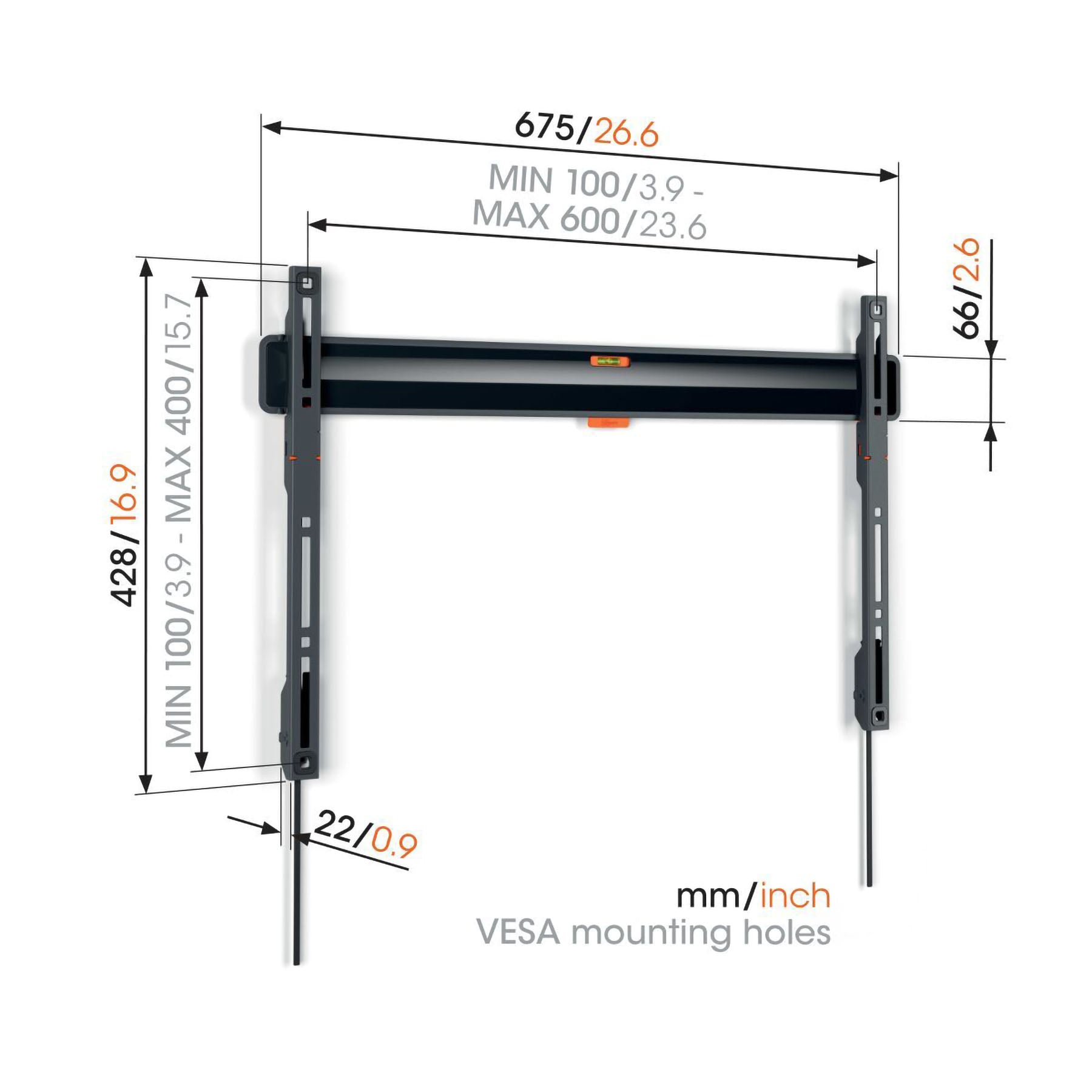 Vogel's TVM 3605 Fixed TV Wall Mount