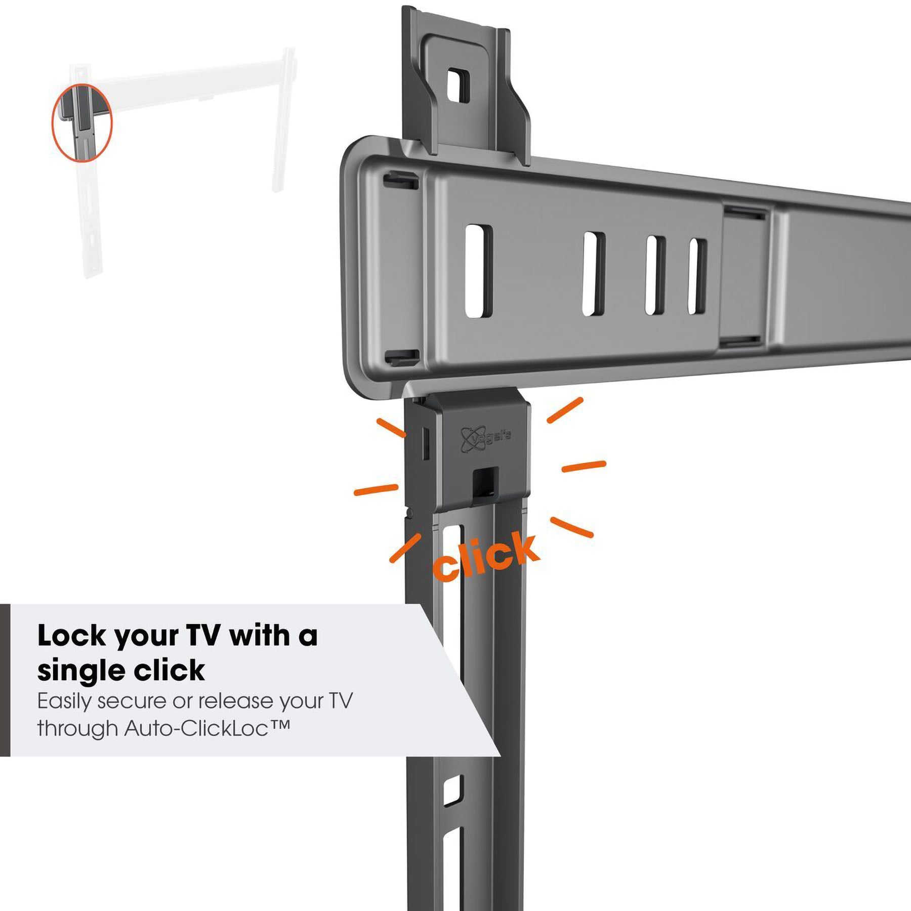 Vogel's TVM 5605 Fixed TV Wall Mount (grey)