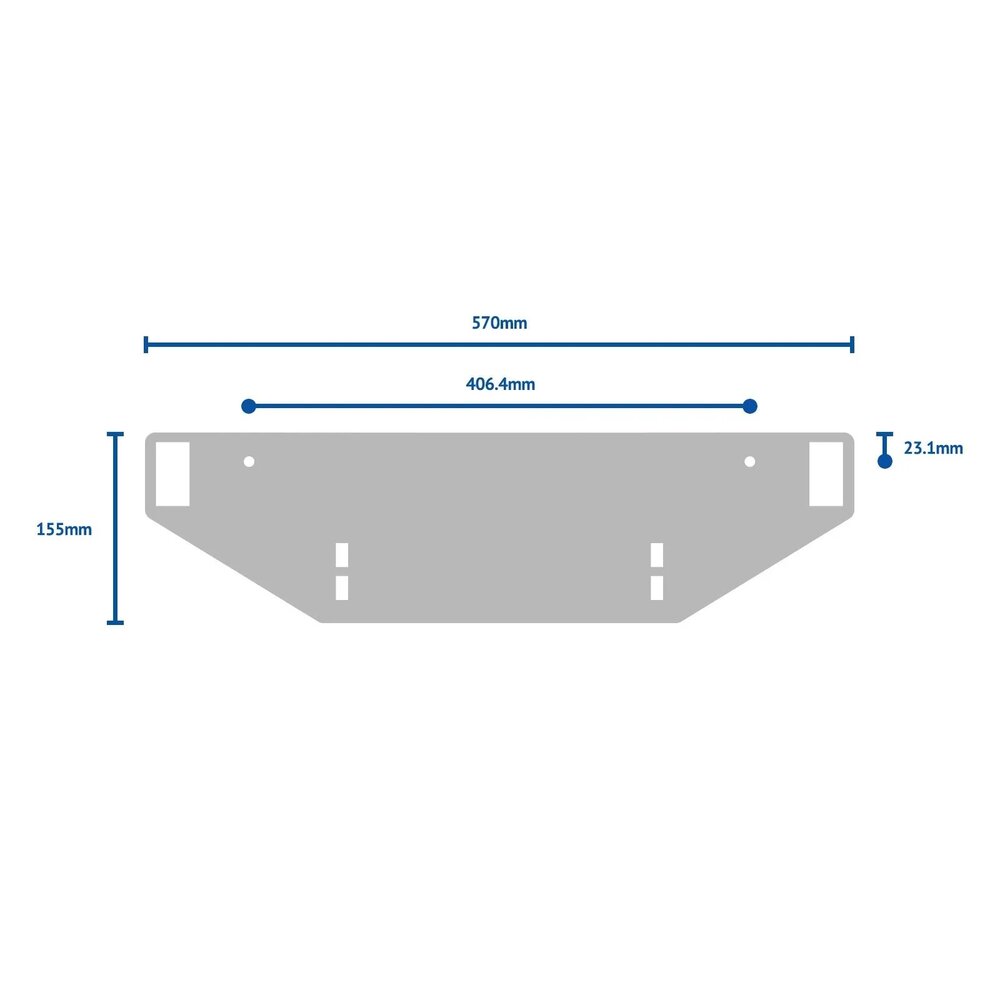 Solidsteel WS-5 Turntable Wall Shelf